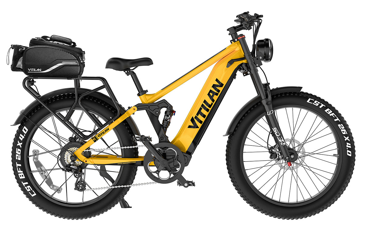 T7 E-bike da montagna con sospensione completa