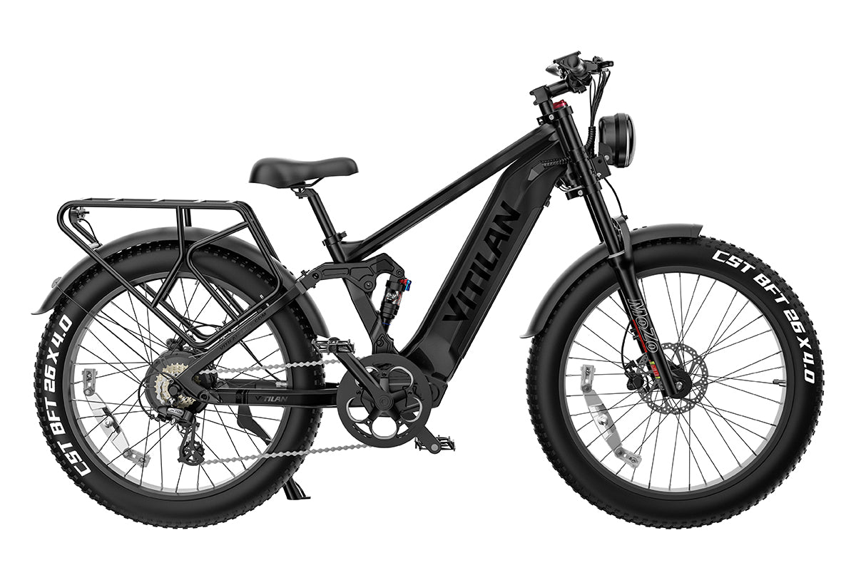 T7 E-bike da montagna con sospensione completa