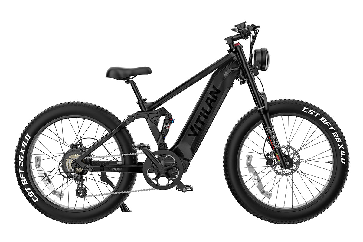 T7PRO Full Suspension Mountain E-bike
