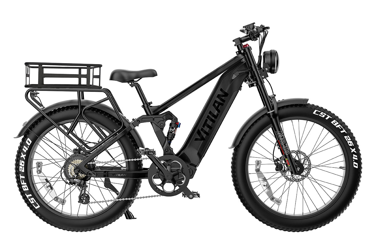 T7 E-bike da montagna con sospensione completa