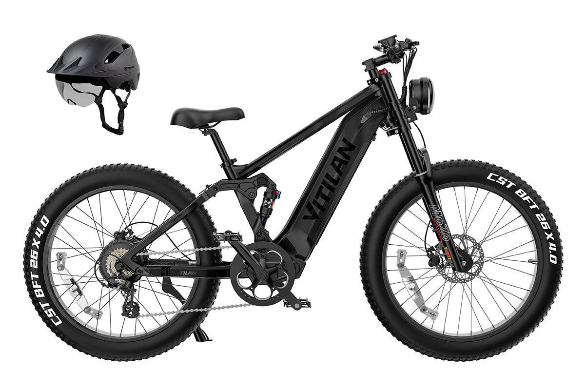 E-bike da montagna T7 a sospensione completa
