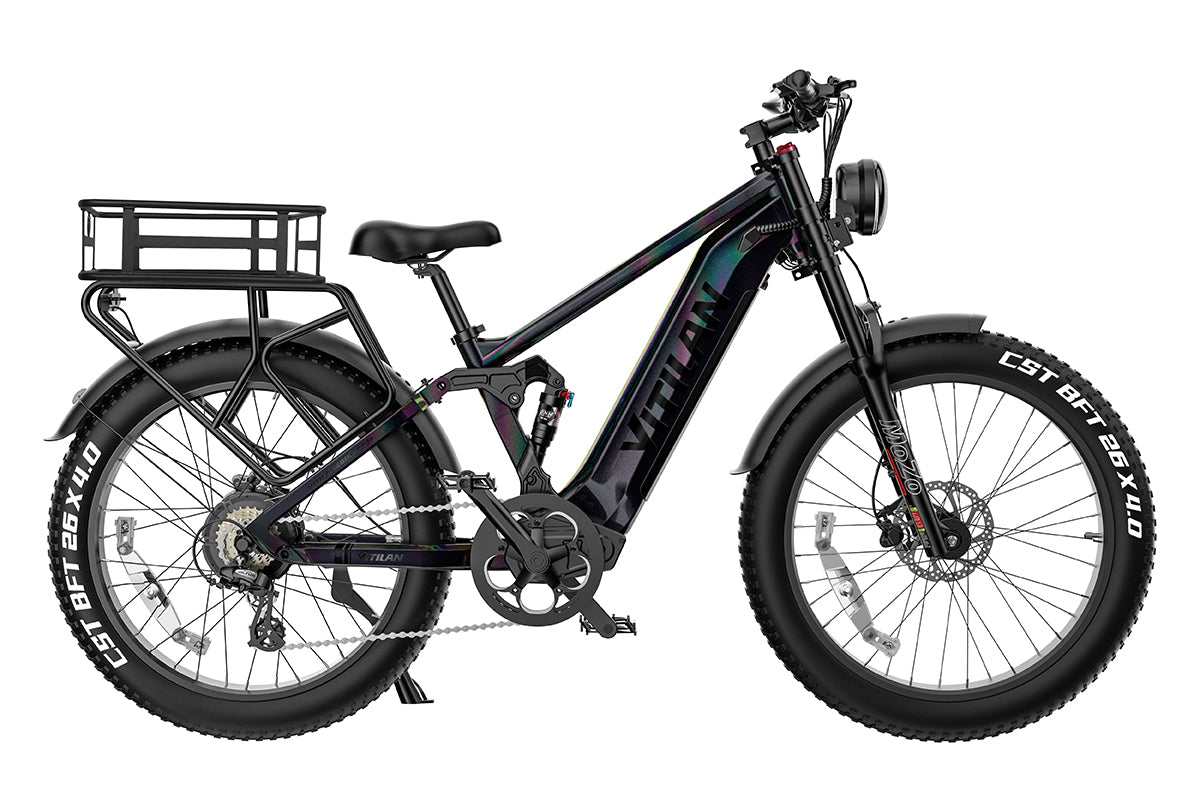 T7 E-bike da montagna con sospensione completa