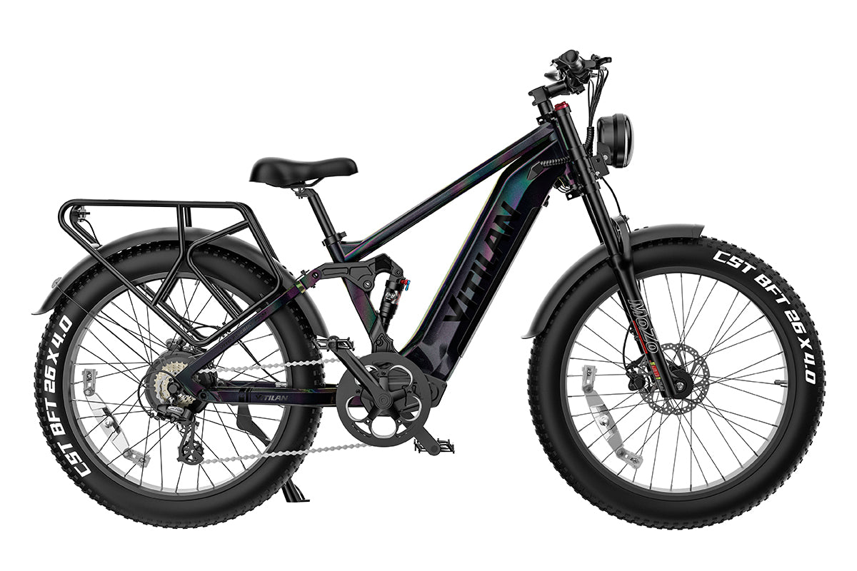 E-bike da montagna T7 a sospensione completa