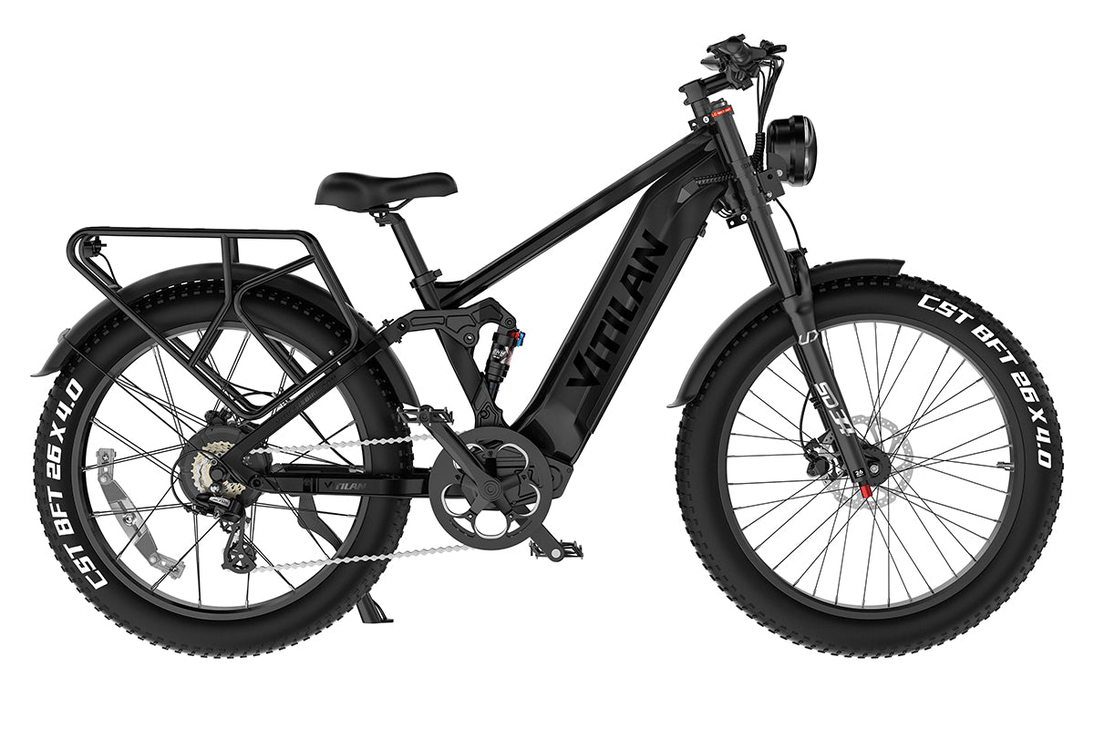 T7 E-bike da montagna con sospensione completa