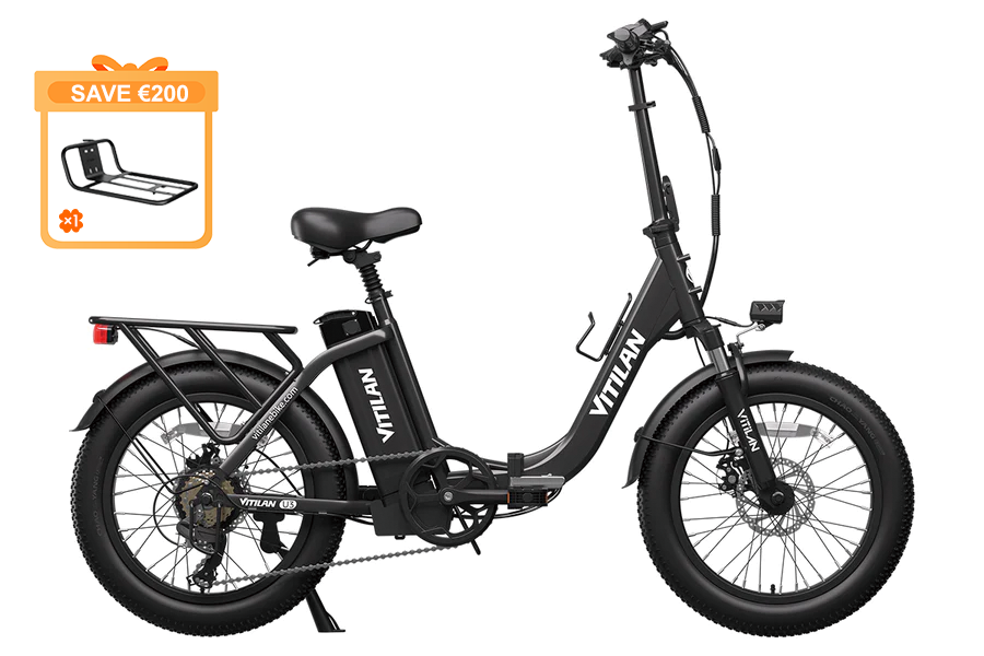 U3 Commute Foldable Fat Tire Electric Bike