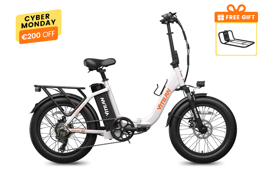 U3 Commute Foldable Fat Tire Electric Bike
