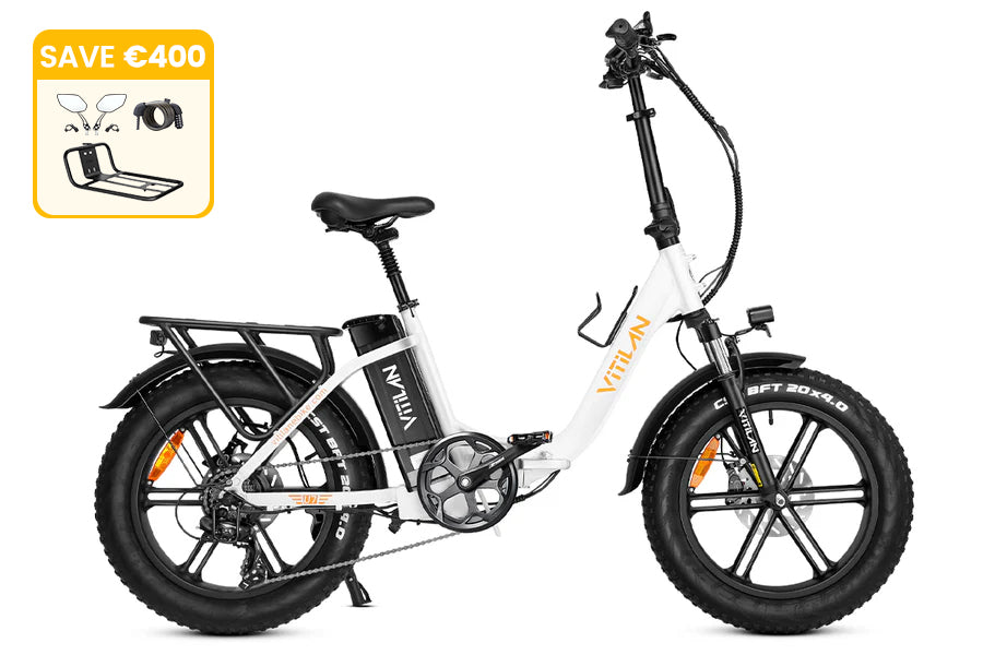 U7 Step-thrugh Foldable Fat Tire Electric Bike