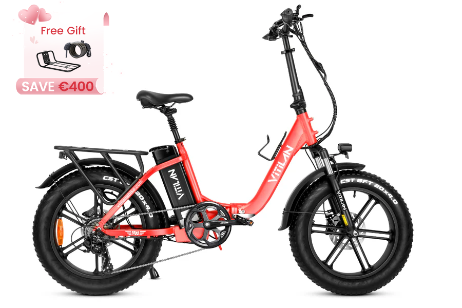 U7 Step-thru Foldable Fat Tire Electric Bike