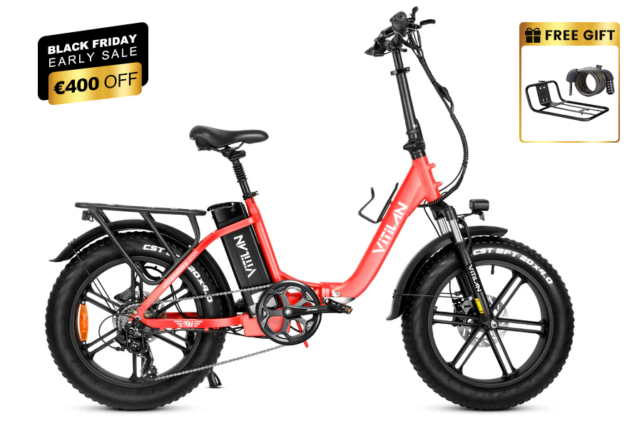 U7 Step-thru Foldable Fat Tire Electric Bike