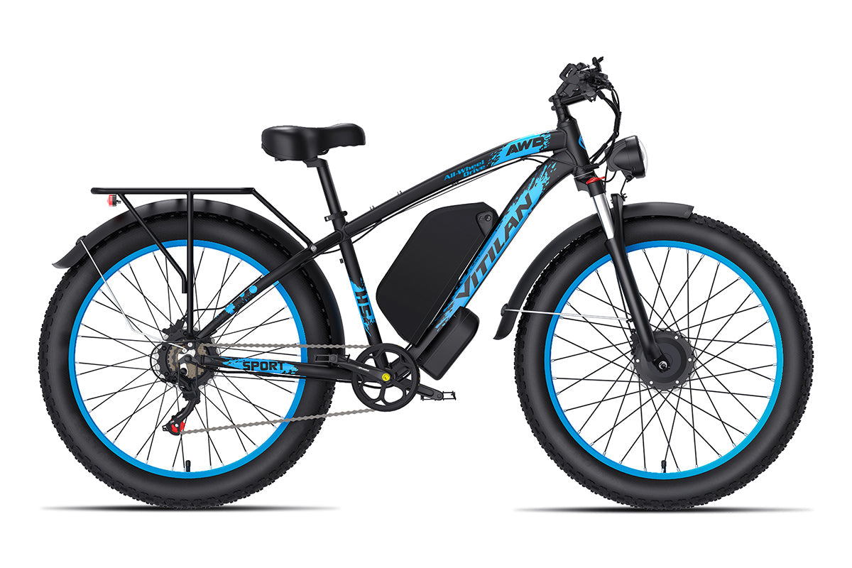elektrofahrrad motor Vitilan H5 Dual-Motor Fat Tire Elektrofahrrad
