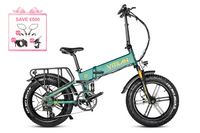 I7 Pro Folding Full Suspension Electric Bike