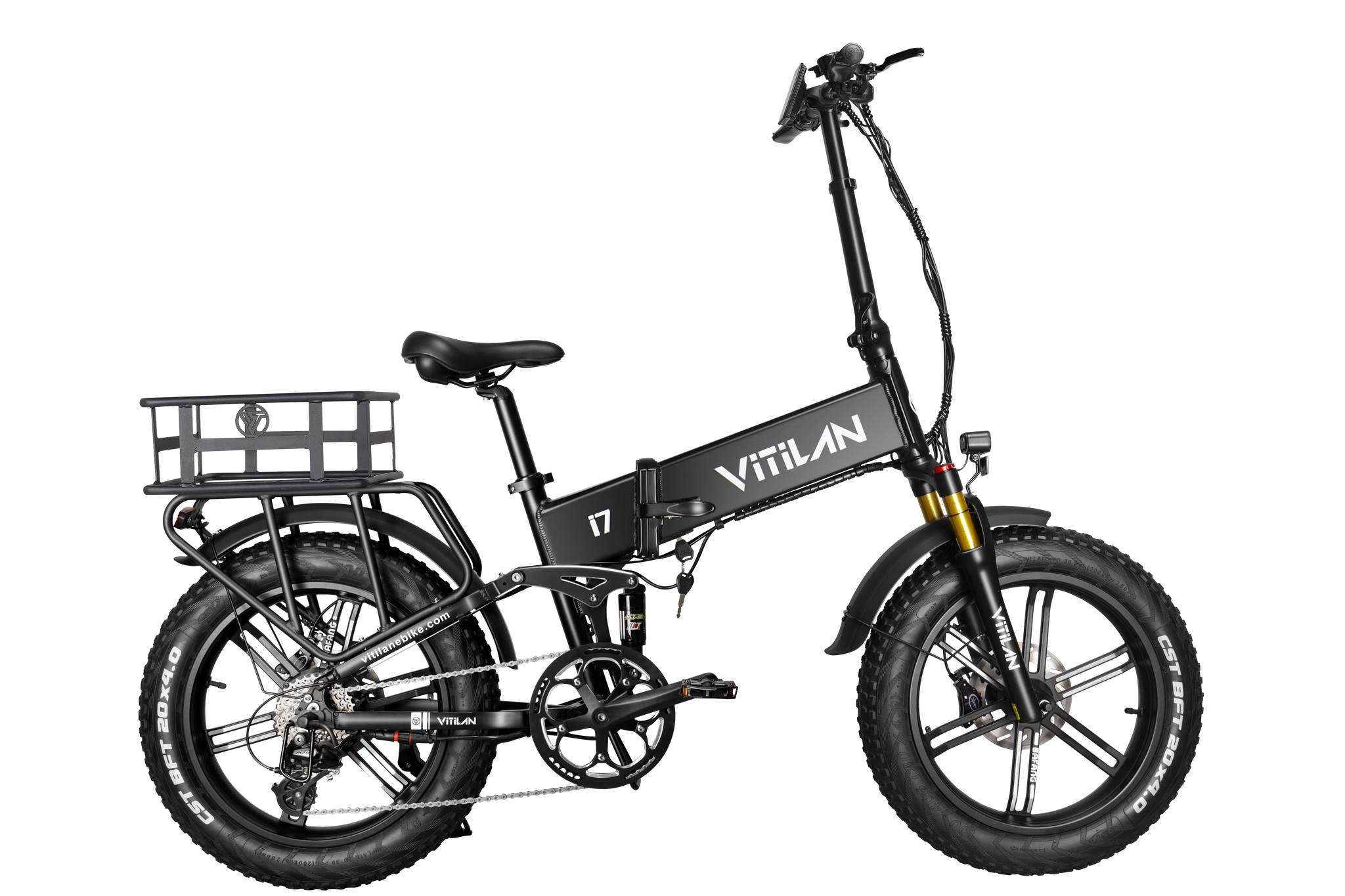 Rear Basket for All Electric Bike