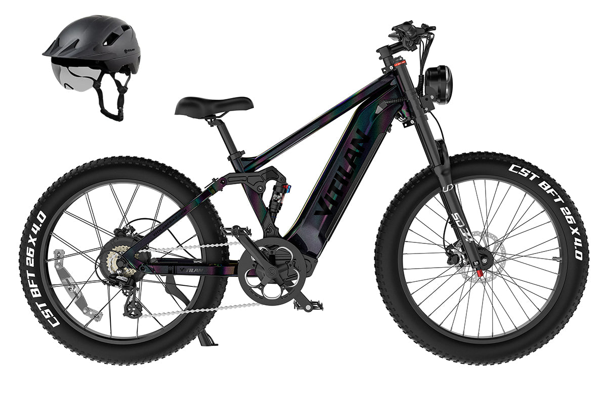 E-bike da montagna T7 a sospensione completa