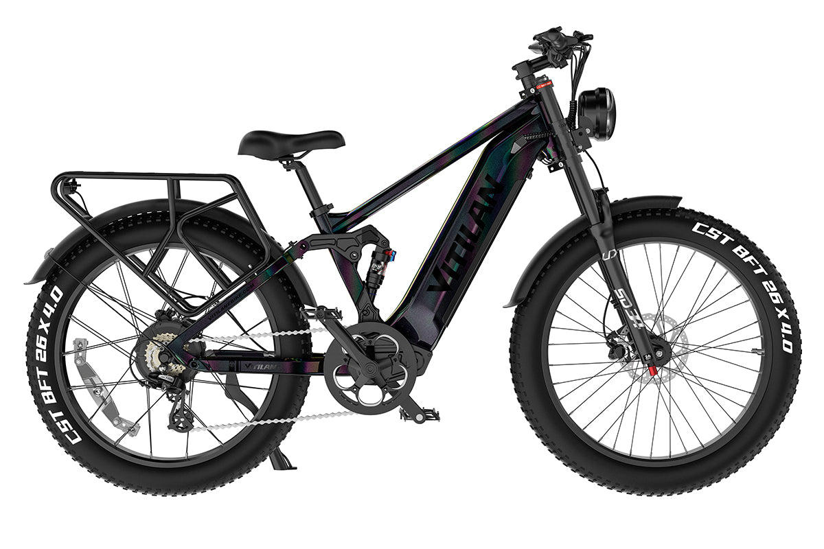 E-bike da montagna T7 a sospensione completa