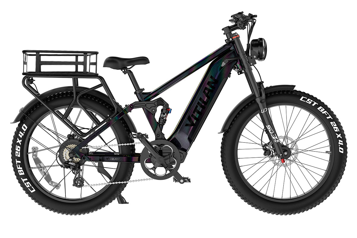 T7 E-bike da montagna con sospensione completa