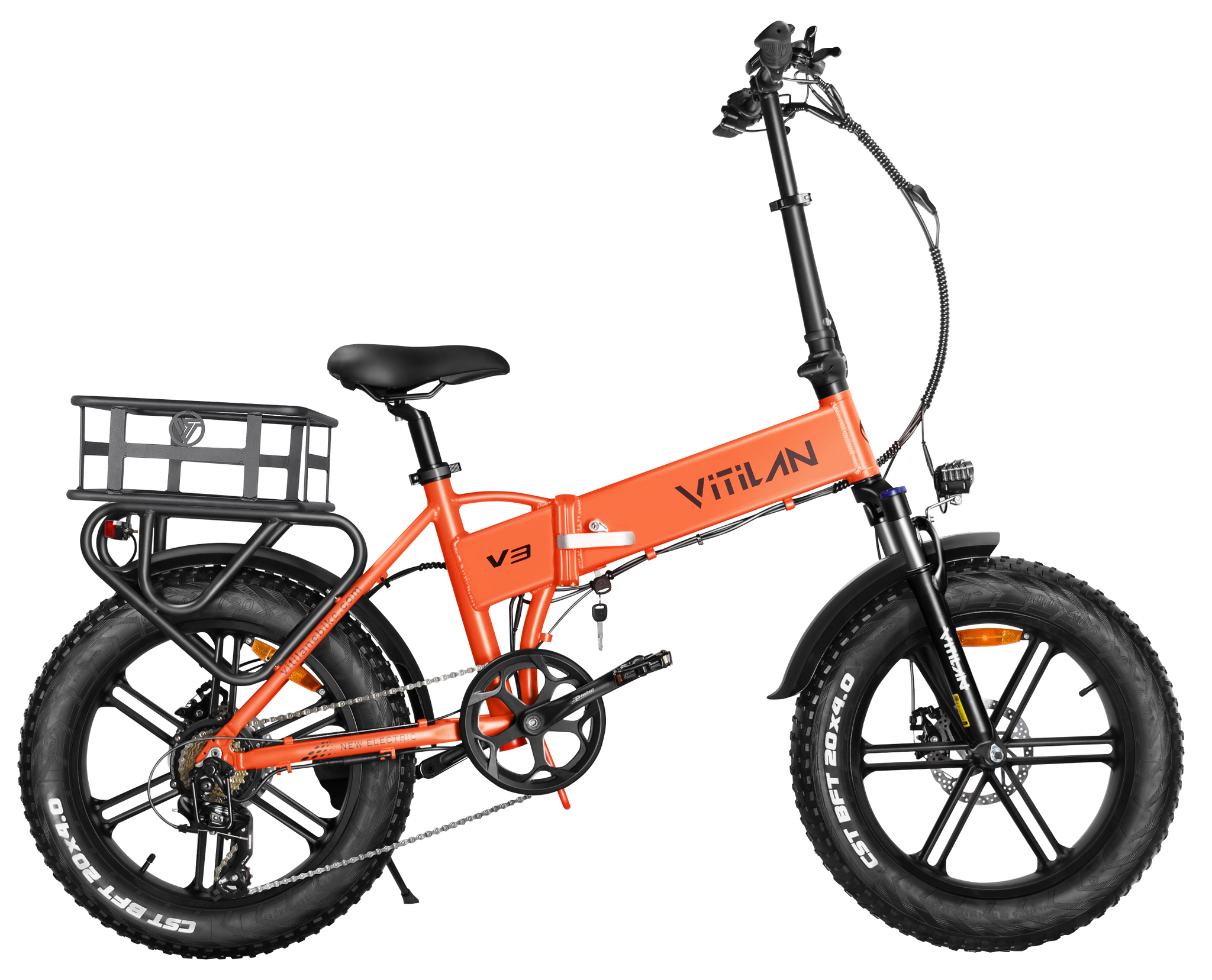 Rear Basket for All Electric Bike