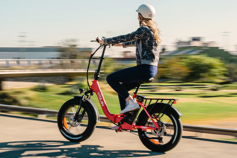 U7 opvouwbare elektrische fiets met dikke banden